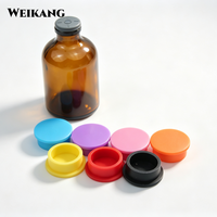 Capuchon de flacon en silicone, couvercle anti-poussière pour flacon de sérum de 3 ml et 5 ml, emballage cosmétique pour ampoules