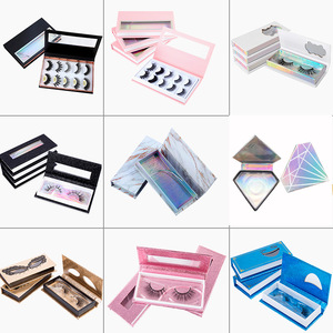 3D Nerz Falsche Wimpern Hersteller Freies Lash Proben mit private-label-nerz wimpern - Product Image 5