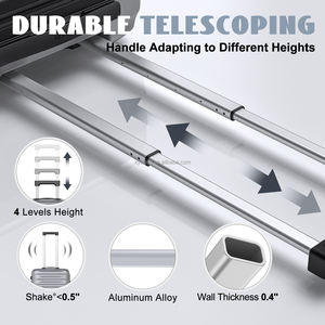 <span class=keywords><strong>Valise</strong></span> rigide personnalisée à roulettes pivotantes, surface résistante aux rayures, <span class=keywords><strong>valise</strong></span> extensible tendance - Product Image 3
