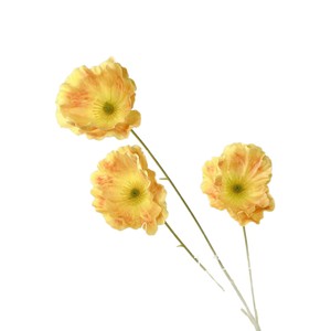 3D Artificial Poppy <b>Flowers</b> Single Branch High Simulation <b>Silk</b> Wedding Decor Outdoor Photography Props - Product Image 5