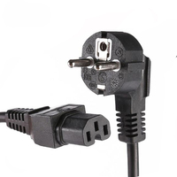 Câble de rallonge PDU avec prise C19, 10A, Kema Keur, cordon d'alimentation type E, prise européenne 3 broches, européen vers IEC320 C19