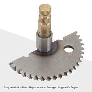 Junta de arranque de motocicleta GOOFIT, <span class=keywords><strong>cubierta</strong></span> derecha del motor, arrancador de cárter con reemplazo de correa 669 para Scooter GY6 <span class=keywords><strong>50cc</strong></span>-100cc - Product Image 4