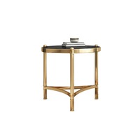 Table d'appoint moderne pour salon, table d'appoint de luxe pour canapé, table d'appoint en acier inoxydable