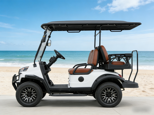 Voiturette de golf 4 places - Compacte, électrique, vente en gros d'usine, très demandée, homologuée pour les chemins non publics - Product Image 2