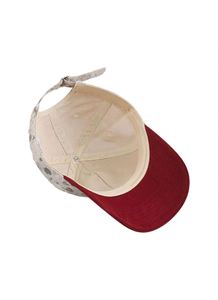 Gorra de Béisbol Vintage con Estampado Floral, Gorra Retro con Letras Bordadas, Ajustable, Unisex, Gorra de Papá, Gorra para Protegerse del Sol - Product Image 6