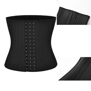 Private Label 29 steel bones underbust waist corsets cincher Shapewear Latex SHAPERS Waist Cinchers Plus Size