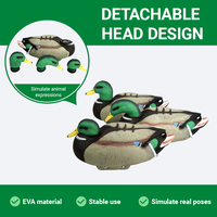 Canards factices en EVA injecté, couleurs personnalisées, disponibles avec canard électrique nageur OEM/ODM