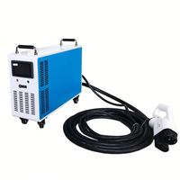 Chargeur portable DC pour voitures électriques, homologué CE, chargeur rapide DC pour véhicules électriques, CCS 40KW 120A, chargeur DC mobile