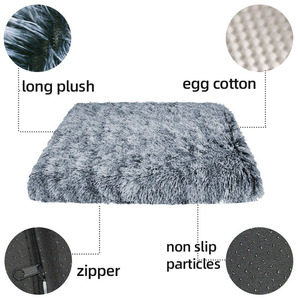 Coussins confortables de cage de chenil de lit de canapé d'animal familier de fausse fourrure pour des chats et des chiens - Product Image 5