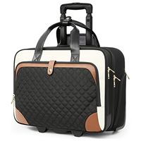 Nouvelle Valise de Voyage en Polyester pour Ordinateur Portable, Sac à Main Multifonctionnel avec Fermeture Éclair, Bagage Portable pour Hommes et Femmes