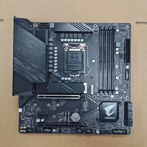 เมนบอร์ด AORUS B560M มีหน่วยความจำสำหรับเดสก์ท็อปสี่ช่องสัญญาณซีพียูรุ่น LGA1200 10th/11TH - Product Image 1