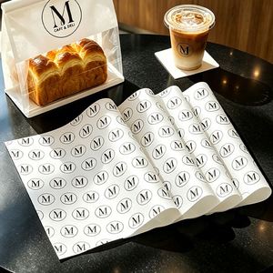 Custom Printed Biodegradable Eco-Friendly Grease Proof <b>Paper</b> Food Grade Sandwich Bakery Bread Wrapping <b>Paper</b> for Food - Product Image 6