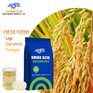 30% Pupuk Biostimulan Bubuk Asam <span class=keywords><strong>Amino</strong></span> Gratis untuk Pertanian dengan 12,5% Nitrogen pH 4-6 - Product Image 1