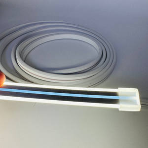 ไฟนีออน DC12V 24V SMD2835 120led/<span class=keywords><strong>M</strong></span> ขนาด 8 * 16 มม. กันน้ำกลางแจ้ง IP67 5 ม. 50 ม./ม้วน CE ROHS PVC ซิลิโคน แถบไฟ LED แบบยืดหยุ่น - Product Image 1