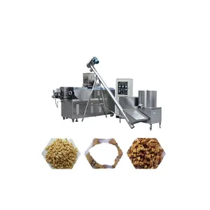Automatische Getextureerde Industriële Soja-Eiwitmachine Gerehydrateerde Getextureerde Soja-Proceslijn