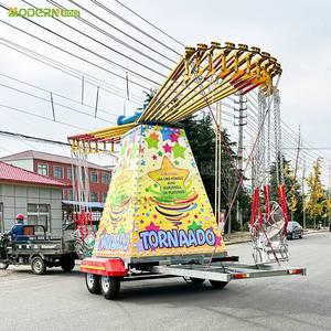 Manège portable chaise volante pour parc d'attractions extérieur, équipement de divertissement commercial - Product Image 1