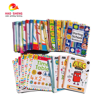 Carnet d'activités éducatives sur le thème personnalisé pour les enfants d'âge préscolaire, autisme, reliure spirale, couverture souple plastifiée, livre offset