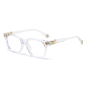 Lunettes photochromiques anti-lumière bleue Kejia, unisexes, monture carrée, protection anti-UV, monture en plastique et métal, verres en PC - Product Image 3