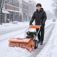 Souffleuse à neige autotractée 3-en-1 Loncin G200F 6,5 CV pour cour et jardin