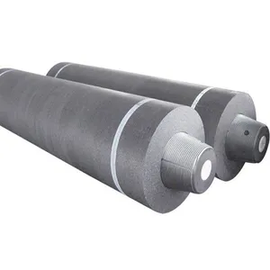 PR HP UHP dia 300mm 350mm 400mm גרפיט אלקטרודה 1800mm אורך גרפיט אלקטרודה