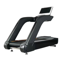 Caminadora Eléctrica Comercial con Motor de CA de 7.0HP, Cinta de Correr Ancha de 600mm, Pantalla LED, Inclinación de -3% a 20%, Equipo de Gimnasio para Hotel