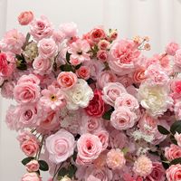 Nouvelle Arche de Fleurs Artificielles Floravital Faite à la Main pour Mariage et Fêtes, Support Papillon, Décoration de Fond Extérieur