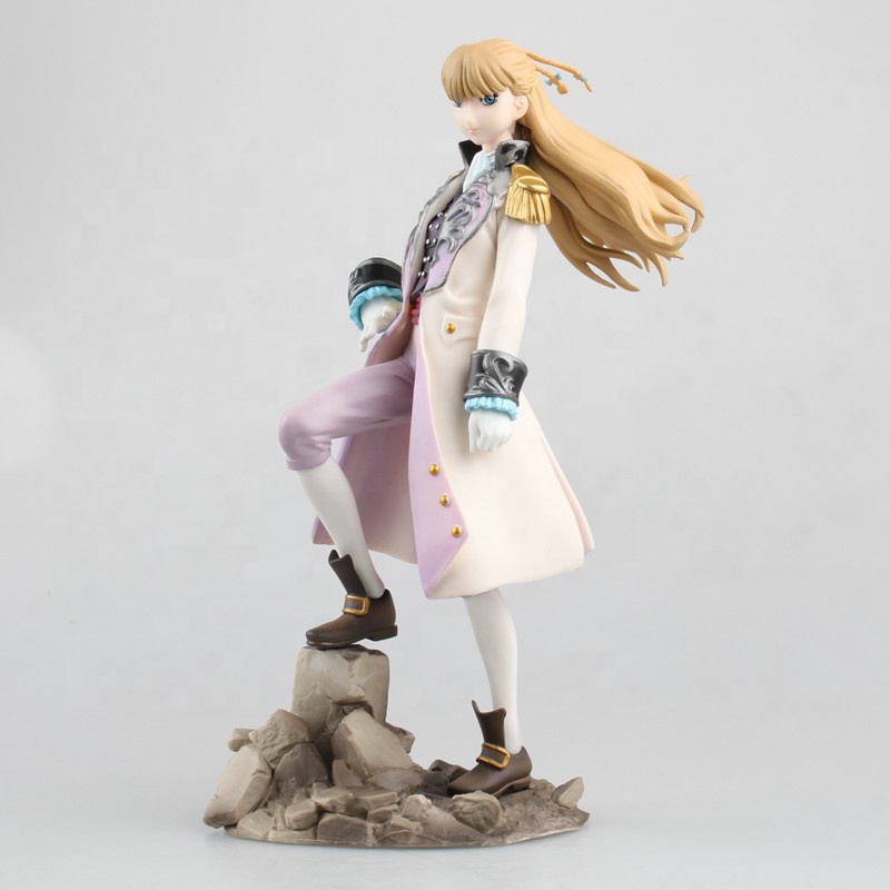 Figura Anime Gundam Wing Heero Yuy e Relena em PVC - 15cm