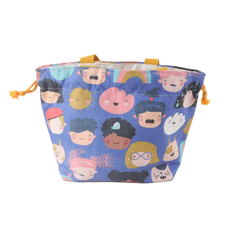 Wholesale Makeup Small Cosmetic Pouches Customized Travel tote Cosmetic Bag with drawstring