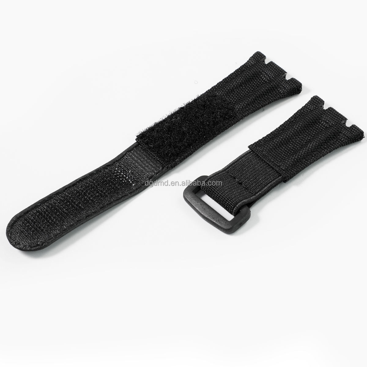 Black nylon strap