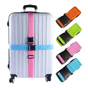 Durable Colorful Travel Luggage Belt Strap Suitcase Belt With Adjustable Buckle