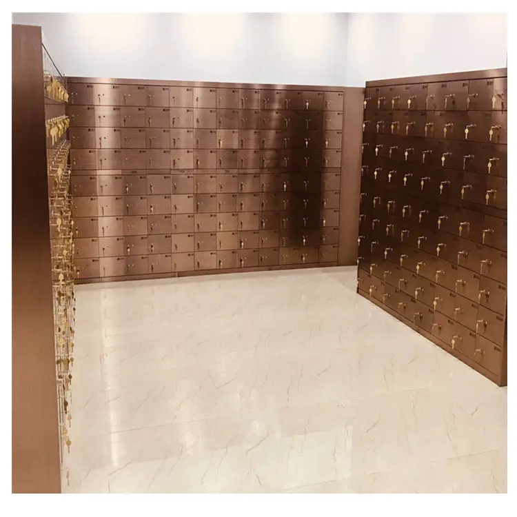 High quality high security bank vault door hotel safe deposit box for sale