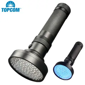 Topcom Black Light High Power Detect Insects Scorpion Flashlight 100 LED UV Torch Light For Catch Scorpion