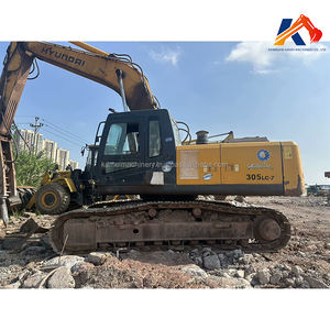 Excavatrice chenillée par 305LC-7 utilisée par original de Hyundai R305LC-9T de la Corée de 30 tonnes avec le moteur de pompe à moteur de composants de noyau - Product Image 4