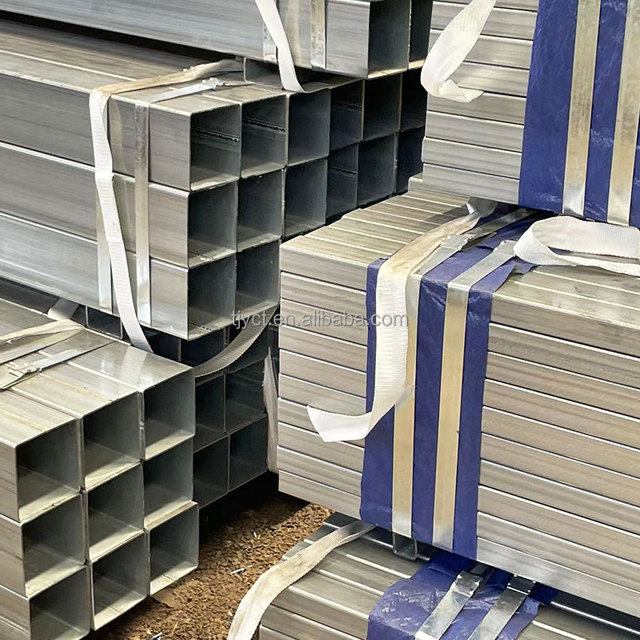 Galvanizado Tube 50mm Square Steel Box Hollow Section Sizes 100 X 100 X 5