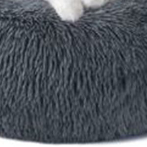 Juego de Tres Piezas de Camas Redondas para Mascotas, en Terciopelo Color Gris Oscuro, Tallas S+M+L, Elegantes Camas para Mascotas - Product Image 4