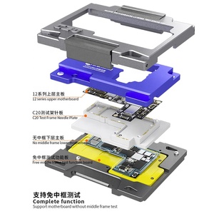 Mijing C20 4 en 1 DIY accesorio de prueba de Marco medio prueba de capas superior inferior para <span class=keywords><strong>12</strong></span> 12Pro 12Mini placa base OEM personalizable - Product Image 5