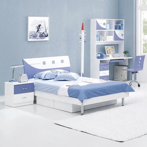 NOVA EUAD008 bambini Meuble Chambre Coucher Complet personalizza <span class=keywords><strong>dimensioni</strong></span> bambini letto singolo in legno letti per bambini piccoli - Product Image 2