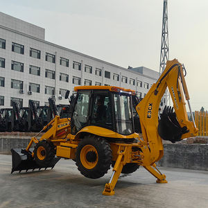 Chargeuse-pelleteuse 4x4, prix usine, 85 kW, diesel, certifiée CE, godet frontal 1 m³, pour agriculture - Product Image 6