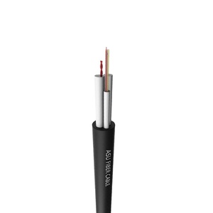 Cable de <span class=keywords><strong>Fibra</strong></span> Óptica FCJ OPTO TECH ASU para Exteriores, con Conductor de Vidrio en Tubo Suelto, Cable de Cobre Trenzado, G652D Monomodo, <span class=keywords><strong>24</strong></span> Núcleos, 80 Metros de Longitud - Product Image 1
