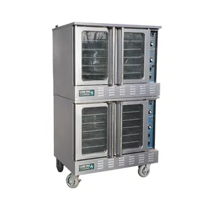 Electric Oven Industrial Bread Baking Oven Double Stack Convection Oven Restaurant