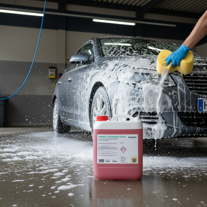 FADEIN CHAMPU CERA Champú y Cera para Limpieza de Autos - Limpia, Protege y Abrillanta en una Sola Operación, Rojo Acero Inoxidable - Product Image 3