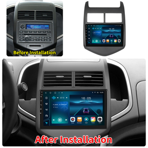 Autoradio stéréo Krando 9 pouces pour Chevrolet Aveo <span class=keywords><strong>2</strong></span> <span class=keywords><strong>Sonic</strong></span> 2011 - 2015 Lecteur <span class=keywords><strong>DVD</strong></span> de voiture Android 12 Apple Carplay Carte SIM 4G WIFI - Product Image 4