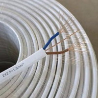 Elektrokabel BS6004 6242y Grau Elektrische Leitungen 1,5 Twin and Earth TPS Flach PVC Kupfer 2,5mm Twin and Earth Kabel