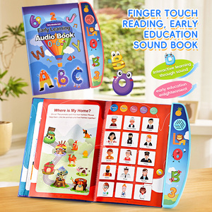 <span class=keywords><strong>Livre</strong></span> <span class=keywords><strong>audio</strong></span> interactif électrique Jouet sensoriel pour bébé <span class=keywords><strong>Livre</strong></span> tactile et éducatif avec musique Jouets éducatifs pour enfants - Product Image 2