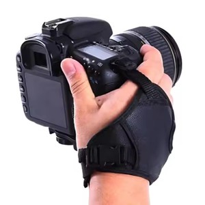 Venta al por mayor de fábrica, correa de muñeca de cuero para cámara, accesorios de fotografía para cámara Nikon/Canon/Sony DSLR <span class=keywords><strong>Camaera</strong></span> - Product Image 2