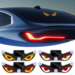 Nouvelle lumière d'avertissement clignotante LED solaire décorative « Devil Eye » pour pare-brise <span class=keywords><strong>de</strong></span> camion avec panneau d'affichage flexible - Product Image 1