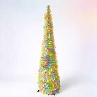 Sapin de Noël artificiel floqué neigeux de luxe de 150 cm, branches réalistes, décorations de Noël d'intérieur