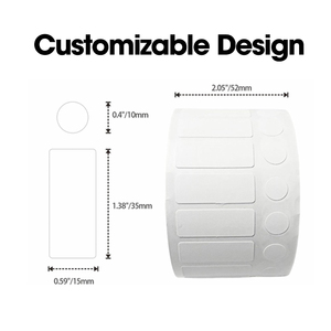 Échantillon scientifique-196 ° C Tube à essai basse température étiquettes de magasin Tube à centrifuger à azote liquide étiquette de sécurité pour Tube à essai - Product Image 3