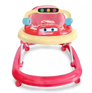 Poussoir de marcheur de <span class=keywords><strong>bébé</strong></span> de filles de roue de qualité de famille avec la musique et le <span class=keywords><strong>bébé</strong></span> léger marcheur d'apprentissage assis à debout enfants - Product Image 2
