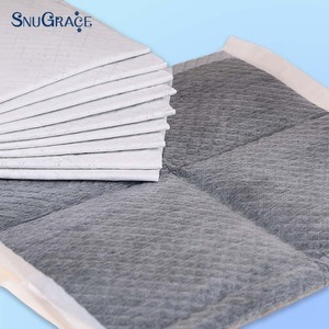 SnuGrace Hund Pee Pads Welpen Pads Großhandel Under <span class=keywords><strong>pad</strong></span> 5-lagige Einweg Bambus Charcoal Pet Training Pads - Product Image 2